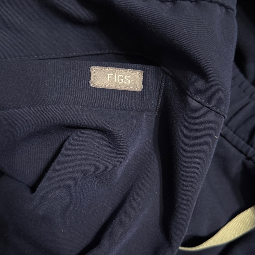 Figs Men's Navy Blue Jogger Pants Small - Picture 4 of 4